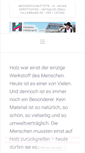 Mobile Screenshot of holzbau-hillebrand.de